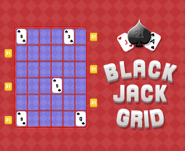 Play Black Jack Grid — screenshot