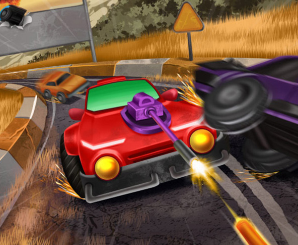 Play Blaze Rider Online — screenshot