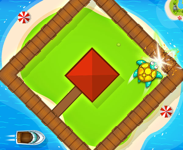 Play Don’t Touch the Walls — screenshot