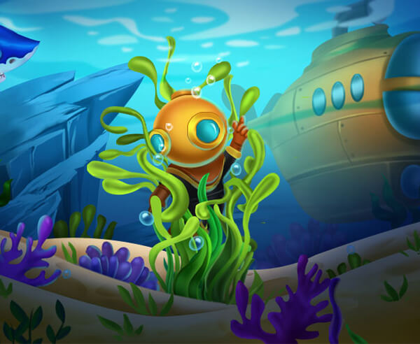 Play Fancy Diver — screenshot