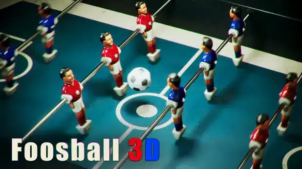 Play Foosball 3D — screenshot