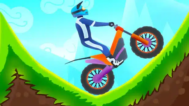 Play Hill Climb on Moto Bike — screenshot