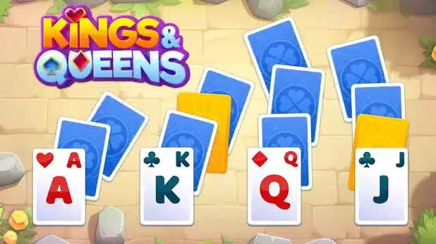 Play Kings and Queens Solitaire TriPeaks — screenshot