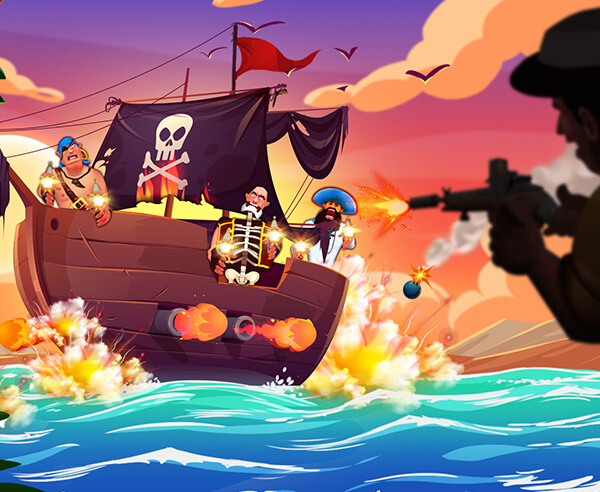 Play Pirate Hunt Game — screenshot