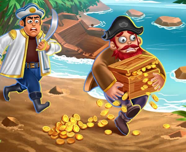 Play Pirate’s Pillage! Aye! Aye! — screenshot