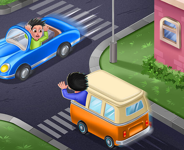 Play Traffic Command Online — screenshot