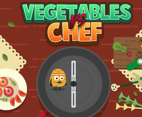 Play Vegetables vs. Chef — screenshot